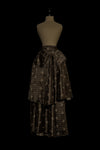 Mutedance 25 Autumn/Winter Double-layer Large Pocket Skirt Plant-dyed Highly Handmade MD-MD25FW64-dark green (MD25FW61)